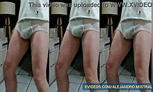 dude, i’m like totally obsessed with alejandro mistral’s semi-hard nylon fetish vid...