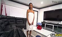 Eden West Feels Ecstasy in Face Fucking and Deepthroat with Big Cock