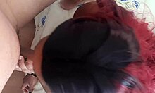 Latina Teen Stepdaughter Fucked Hard After School with Blowjob and Cum on Face