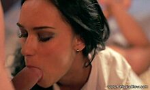 Desire leads to an amateur facial cumshot