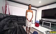 Eden West Feels Ecstasy in Face Fucking and Deepthroat with Big Cock