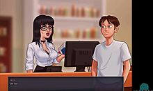 Summertime saga 41, flash those sexy buttcheeks now!