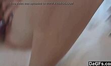 my wife in latex costume gets cum on her big breasts