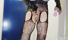 Amateur shemale Miyuki using toys in Japanese style!