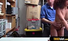 Sporty Ebony Sholifter Teen 18+ Chick Gets Rough Fucked