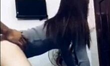 Yo, Suzana K, the naughty Japinha from Jundiaí, begs for spanking while giving it up!