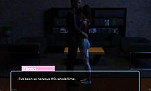 A 3D porn scene with big tits and a monster cock