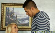 threeway loving stepmom screwed hard