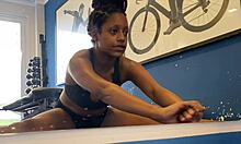 Exhibitionist in the Gym