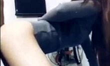 Yo, Suzana K, the naughty Japinha from Jundiaí, begs for spanking while giving it up!