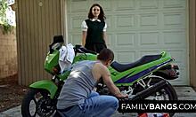 I got hammered by pervert stepbrother after school expulsion