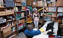 Damn! Crying Petite Russian Teen Thief Punish Fucked Hard!