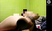 Juguito, playing with dildo anal?