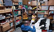 Damn! Crying Petite Russian Teen Thief Punish Fucked Hard!