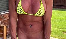 I'd Love To Show You My Pussy And Ass Over And Over Again All In A Itty Bikini