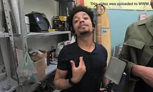 Monique bertolini takes a tour in a motorhome workshop