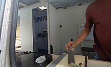 Monique bertolini takes a tour in a motorhome workshop