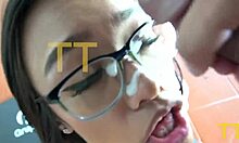 Feeling Overwhelmed with Pleasure, the Petite Asian Slut Loses the Street Race and Bends Over for a Fat Cock