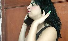 Boyfriend breaks up by phone, so she fucks his best friend with deepthroat and cum in mouth.