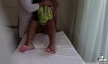 Wife surprises therapist with passionate fucking during tantric massage