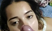 this deep throat blowjob on white moon is amazing