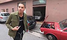 Monique bertolini takes a tour in a motorhome workshop