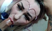 sailor moon cosplay couple engages in teasing foreplay