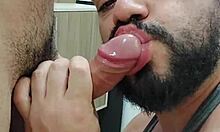 Tourist visits Brazilian gym for bareback fun