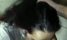 this deep throat blowjob on white moon is amazing