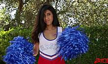 angel del rey, with that pretty little frame, rides hard on top for raw banging.