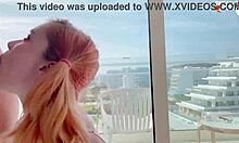 Rough Doggystyle Fuck on Redhead Girlfriend After Blowjob