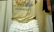 A sexy gay guy performs a hardcore workout on the dancefloor in POV reality style