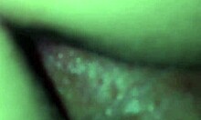 Escena detallada de creampie con Lb y Nn en video amateur casero