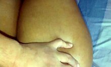 hard anal makes cum leak from my big ass