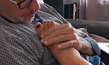 my stepmom caught me masturbating and helped me cum 😏