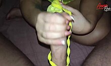 Stepmom Begs for Cum on Her Panties