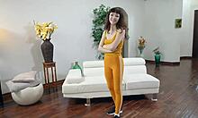 Step brother and sister yoga session