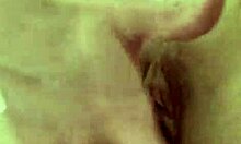 close up teen shower squirting