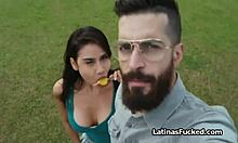 Auditioning Busty Latina for Casting