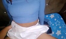 I suck the cum out with my mouth. It's so hot and intense.