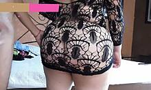 enjoying a very big ass in the hotel room