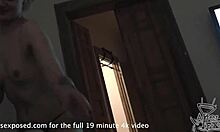 Suzanne comes home with me after the bars for hot blowjob and cum swallow