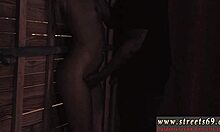 girl totally owns old man n teen in bondage, poor goldie got no chance