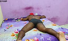 This Shameless Teen Lies on the Bed and Provokes Her Resting Uncle. 😏