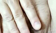 Busty milf MariaOld flashes pussy and talks dirty in close-up 😈