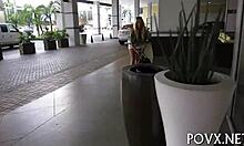 legal age teen seduces in hot hub action