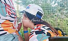 Risky Public Fuck In Park!