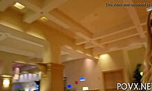 legal age teen seduces in hot hub action