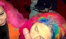 girls surprise guy on boat with rough ffm