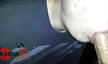 straight guy gets his cock sucked by a gay amateur at home